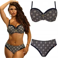 Stroje kąpielowe - Strój kąpielowy dwuczęściowy SELF S 730 BA1 Barbados 1 36C S 65C - miniaturka - grafika 1