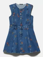 Sukienki - Sisley Sukienka dżinsowa w kolorze granatowym - miniaturka - grafika 1