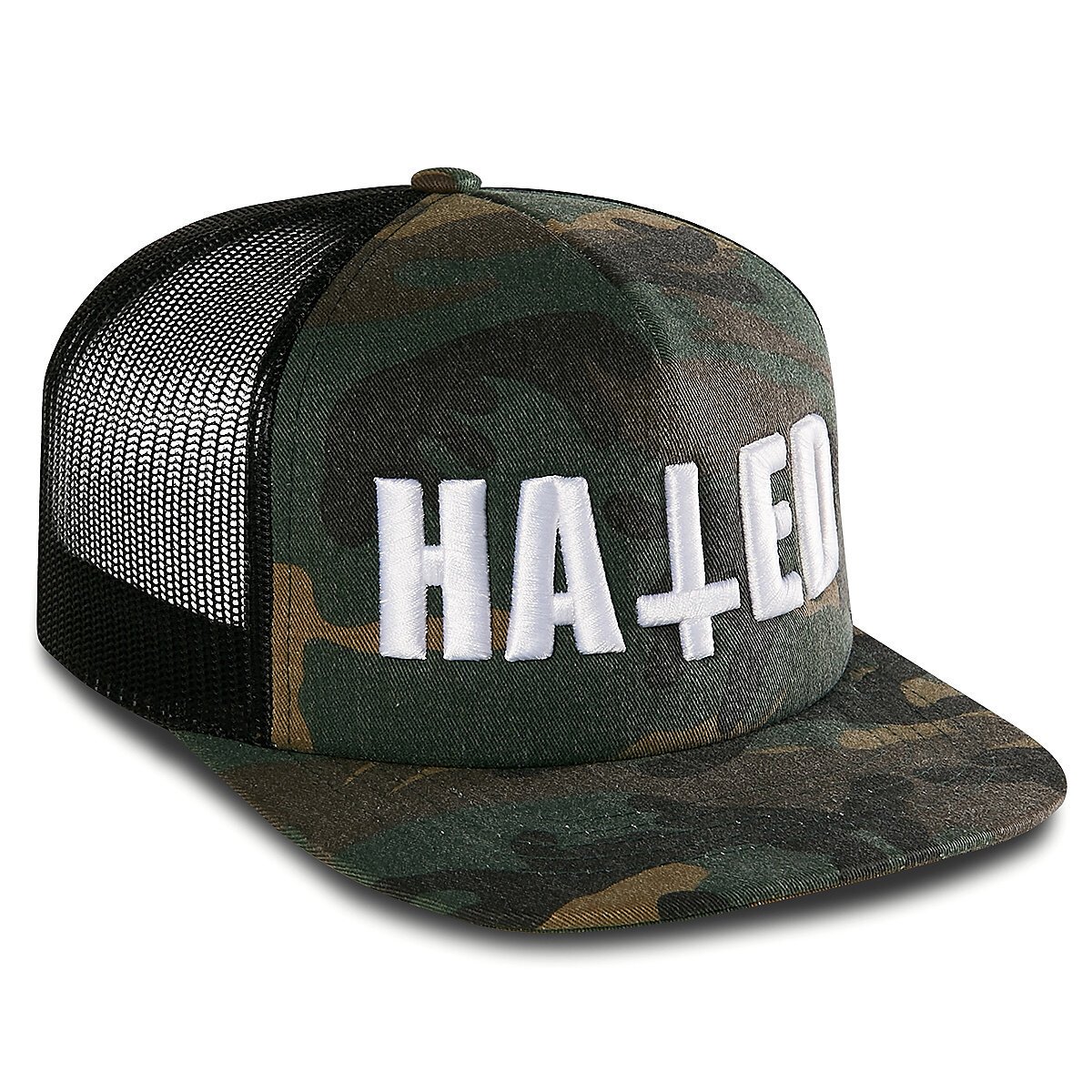 czapka trucker HATED CAMO