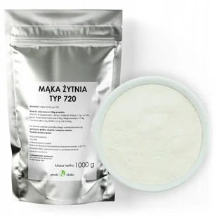 Mąka Żytnia Typ 720 Mąka Chlebowa 1Kg - Mąka - miniaturka - grafika 1