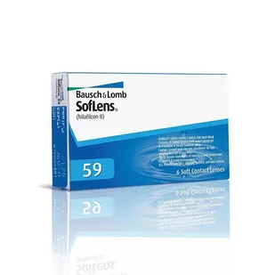 Bausch & Lomb SofLens 59 6 szt. Soczewki miesięczne (5.50 dpt & BC 8.6) - Soczewki kontaktowe - miniaturka - grafika 1