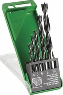 Wiertła - HiKOKI Wiertło Zestaw wietreł do drewna CV 5-PCS 4/5/6/8/10mm - miniaturka - grafika 1