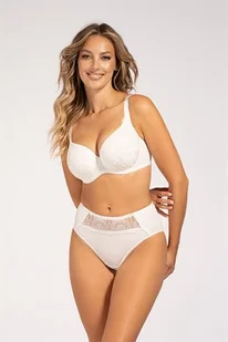 Biustonosz "NEVA" full cup (kolor ECRU, rozmiar 85B) - Biustonosze - miniaturka - grafika 1