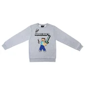 Bluzy dla chłopców - Bluza Minecraft, 152 cm, wzór Steve, z długim rękawem - miniaturka - grafika 1