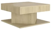 Ławy i stoliki kawowe - Kwadratowy stolik kawowy dąb sonoma P3-C31 - miniaturka - grafika 1