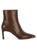 Botki damskie - Gino Rossi Botki WGA3278-1Z Brązowy - miniaturka - grafika 1