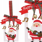 Bombki - BOMBKI choinkowe drewniane zawieszki NA CHOINKĘ - miniaturka - grafika 1