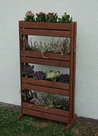 Donice - Rojaplast donica STOJAK brązowa - miniaturka - grafika 1