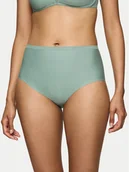 Majtki damskie - Triumph Figi klasyczne z wysokim stanem Shape Smart 10209655 Zielony - miniaturka - grafika 1