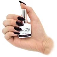 Lakiery hybrydowe - Indigo, lakier do paznokci hybrydowy, Black ivory, 7 ml - miniaturka - grafika 1
