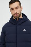 Kurtki męskie - Adidas kurtka puchowa męska kolor granatowy zimowa - adidas - miniaturka - grafika 1