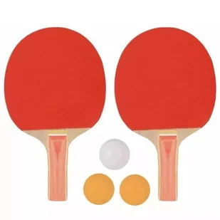 Zestaw do tenisa stołowego z 3 piłeczkami - Tenis stołowy - miniaturka - grafika 1