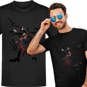 Koszulki męskie - Koszulka męska Naruto Itachi Manga Anime S - miniaturka - grafika 1