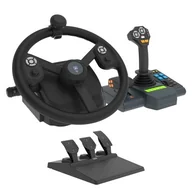 Kontrolery gier na PC - Kierownica HORI HPC-043U Farming - miniaturka - grafika 1