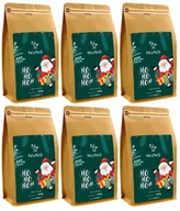 Kawa - ZESTAW PREZENTOWY MIKOŁAJA NA ŚWIĘTA BRASIL 6X200G 100% ARABIKA - miniaturka - grafika 1