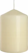 Świece - Bispol świeca walec 70/100 ecru 1szt - miniaturka - grafika 1