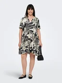 Sukienki - ONLY Sukienka w kolorze beżowym - miniaturka - grafika 1