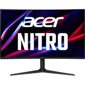 Monitory - Acer Nitro XZ2 Monitor gamingowy zakrzywiony | XZ322QUV3 | Czarny - miniaturka - grafika 1