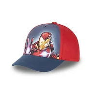 Czapki damskie - Marvel IRO8 Czapka baseballowa, czerwona/czarna, 52 chłopięca, Czerwony/Czarny - miniaturka - grafika 1