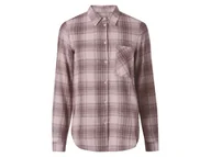 Koszule damskie - esmara® Koszula flanelowa damska (Różowy, M(40/42)) - miniaturka - grafika 1