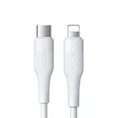 Kable USB - Joyroom kabel do szybkiego ładowania USB - Lightning Power Delivery 2,4 A 20 W 1,2 m biały (S-1224M3) - miniaturka - grafika 1