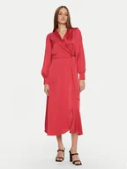 Sukienki - Vila Sukienka koktajlowa Ravenna 14093784 Czerwony Regular Fit - miniaturka - grafika 1