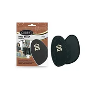 Akcesoria obuwnicze - Skórzane Półwkładki Do Butów Czarne Corbby R.41/42 - miniaturka - grafika 1