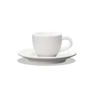Filiżanki - Filiżanka do espresso Club House Tulipano 70ml - Biała - miniaturka - grafika 1