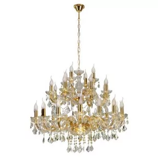 Maria Teresa CANDELLUX 28 Lampa wisząca złota 30-94622 - Lampy sufitowe - miniaturka - grafika 1