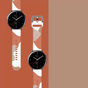 Strap Moro opaska do Samsung Galaxy Watch 46mm silikonowy pasek bransoletka do zegarka wzór 5 - Etui i futerały do telefonów - miniaturka - grafika 2