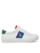 Buty dla dziewczynek - Polo Ralph Lauren Sneakersy Ryley RL02447102 Biały - miniaturka - grafika 1