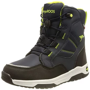 KangaROOS K-MJ North RTX kozaki, granatowe/limonkowe, 31 EU - Kozaki damskie - miniaturka - grafika 1