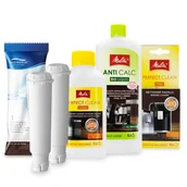 Akcesoria i części do ekspresów do kawy - Zestaw MELITTA Aqualogis AL-TES46 2szt, AntiCalc 250ml, Perfect Clean 250ml, Perfect Clean Liquid 4szt - miniaturka - grafika 1