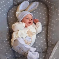 Lalki dla dziewczynek - 19 cal ciała silikonowe Reborn Doll chłopiec - miniaturka - grafika 1
