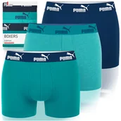 Majtki męskie - Puma Bokserki Męskie Ocean Depth Bawełna 3 Pak Rozmiar XL - miniaturka - grafika 1