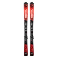 Narty - Dziecięce Narty ROSSIGNOL HERO JR 100-140 X KID 4 GW B76 WIAZ-3607683776061 RRNJY02 – Czerwony - miniaturka - grafika 1