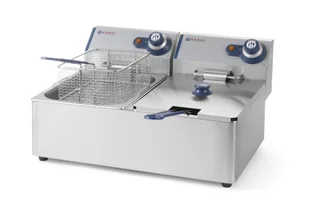 Frytownica frytkownica podwójna Blue Line 230V 2x3300W 2x6L - Frytownice gastronomiczne - miniaturka - grafika 1
