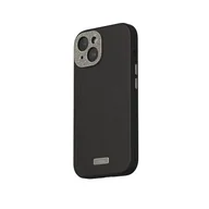 Etui i futerały do telefonów - Moshi Napa MagSafe - Skórzane etui iPhone 15 (Midnight Black) - miniaturka - grafika 1