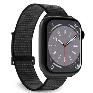 PURO Nylon Sport - Pasek do Apple Watch 38/40/41 mm (Czarny) - Akcesoria do smartwatchy - miniaturka - grafika 2