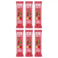 Inne słodycze - Bob Snail Przekąska jabłkowo-truskawkowa bez dodatku cukru Zestaw 6 x 14 g - miniaturka - grafika 1