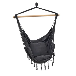 Huśtawka WISZĄCA OGRODOWA SOIS z frędzlami HOMLA - Fotele ogrodowe wiszące Huśtawka WISZĄCA OGRODOWA SOIS z frędzlami HOMLA - Fotele ogrodowe wiszące - miniaturka - grafika 1