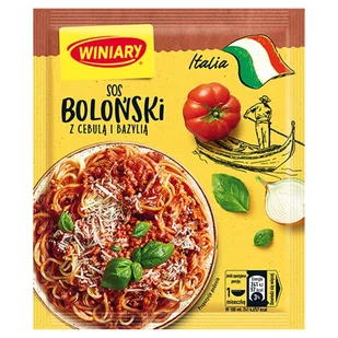 Winiary Sos do makaronu Boloński Italia 46 g - Sosy w torebkach - miniaturka - grafika 1