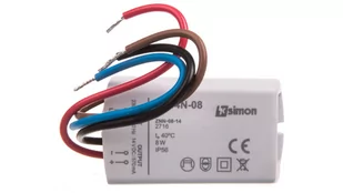 Simon kontakt 54 Zasilacz LED natynkowy 14V DC 8W ZL14N-08 ZL14N-08 - Akcesoria do oświetlenia - miniaturka - grafika 1