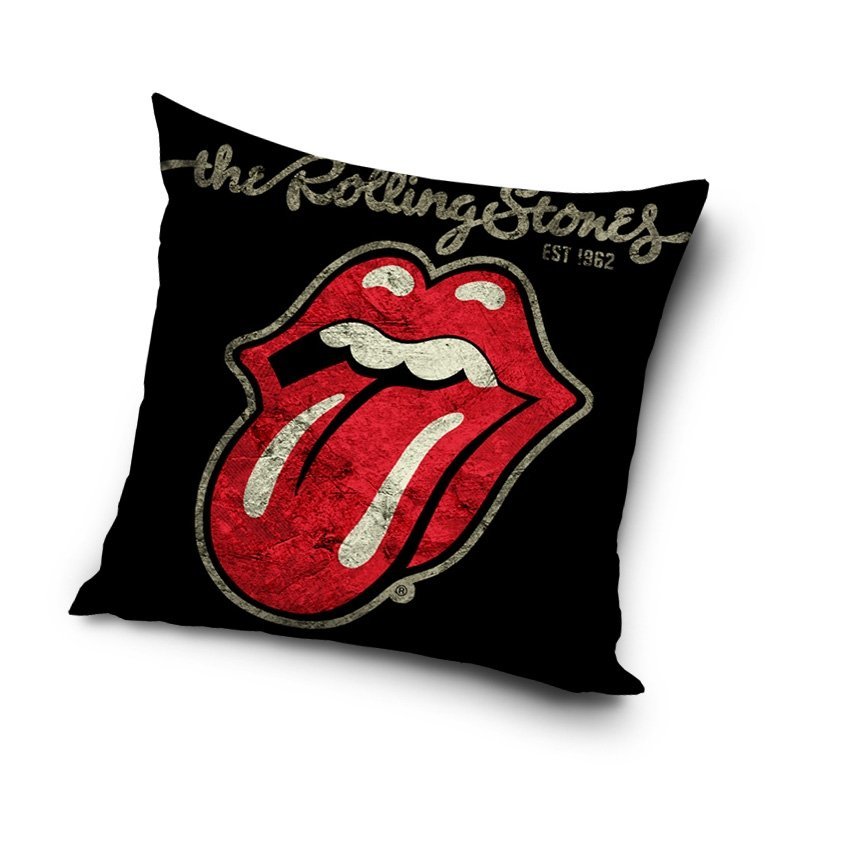 Poszewka welwetowa na poduszkę The Rolling Stones RS8001 40 x 40 cm