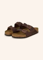 Klapki i japonki damskie - Birkenstock Klapki Arizona Bs braun - miniaturka - grafika 1