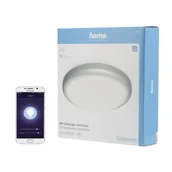 Systemy inteligentnych domów - HAMA Lampa sufitowa HAMA Okrągły 33 cm WiFi - miniaturka - grafika 1