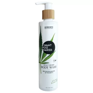 Bio I want you naked I want you naked Regenerating Body Wash Hempseedoil Regenerujący żel do mycia z olejem z konopii 250 ml - Olejki do ciała i włosów - miniaturka - grafika 1
