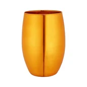 Akcesoria i części AGD - Wazon szklany Ambition Gold Deco 17cm złoty - Empik - miniaturka - grafika 1