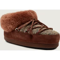 Śniegowce damskie - Moon Boot Śniegowce MOON BOOT X GUEST IN RESIDENCE EVX shearling zamsz - miniaturka - grafika 1