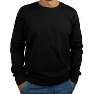 Bluzy męskie - Bluza wciągana Captain Mike dresowa czarna XXXL - miniaturka - grafika 1